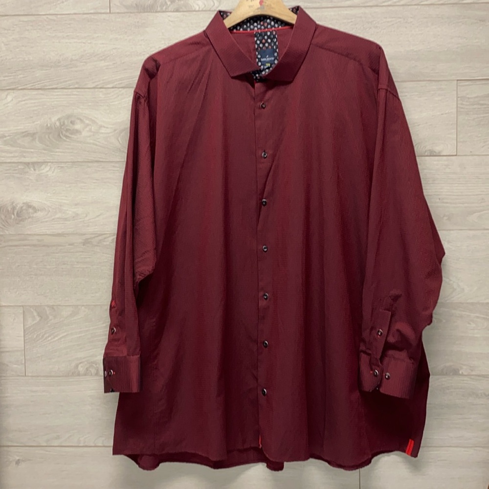 Daniel Hechter Paris Mens Button Up Dress Shirt